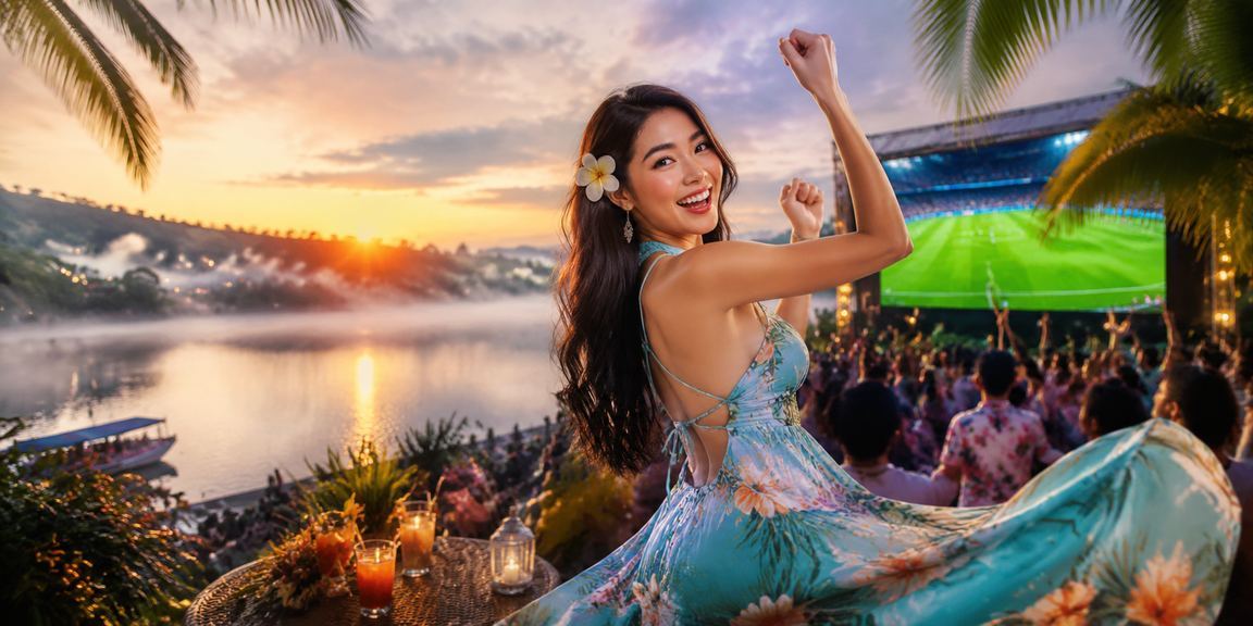 Sân vận động bóng đá đông người tại Đà Lạt phục vụ cá cược thể thao sôi động